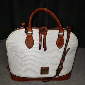 Dooney & Bourke Pebble Grain Zip Zip Satchel